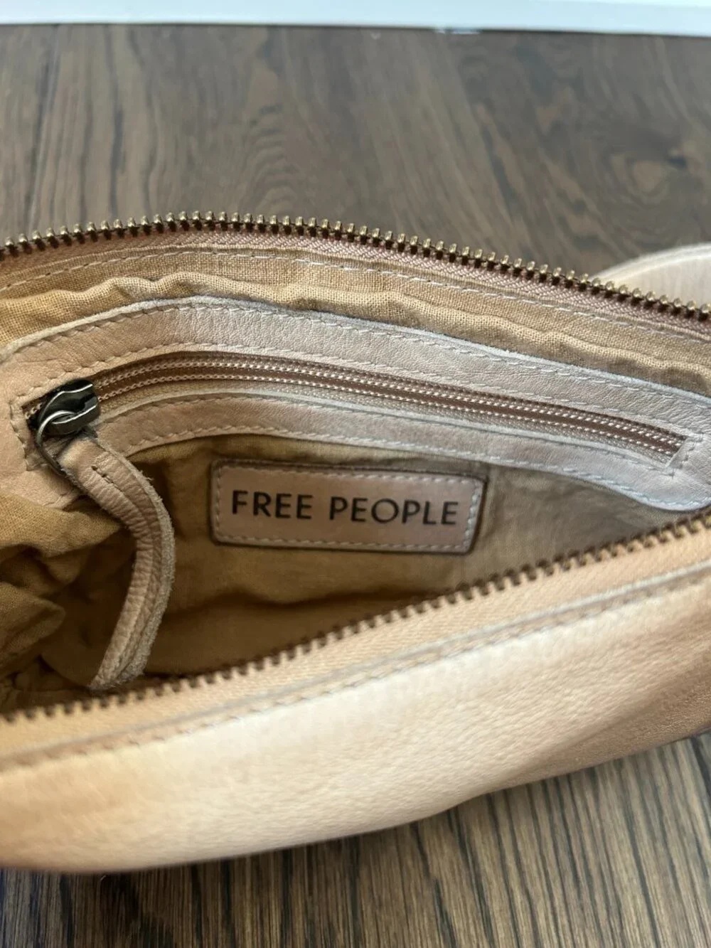 Free People Lillie Leather Shoulder Bag - COLOR NOT YET AVAILABLE - Picture 7 of 7